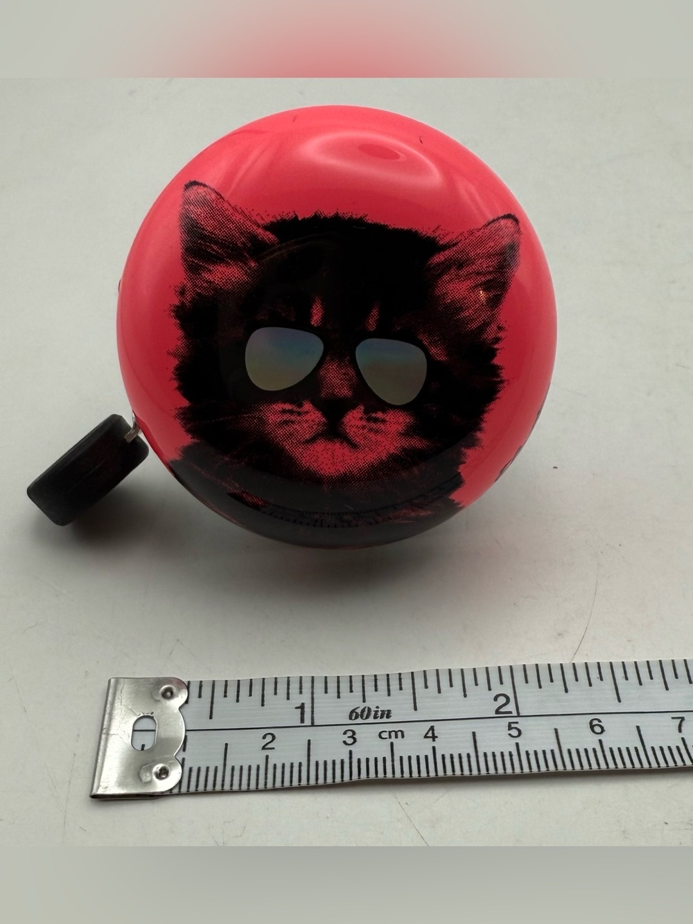 *SALE* Pink Bike Bell with Cat Face Design